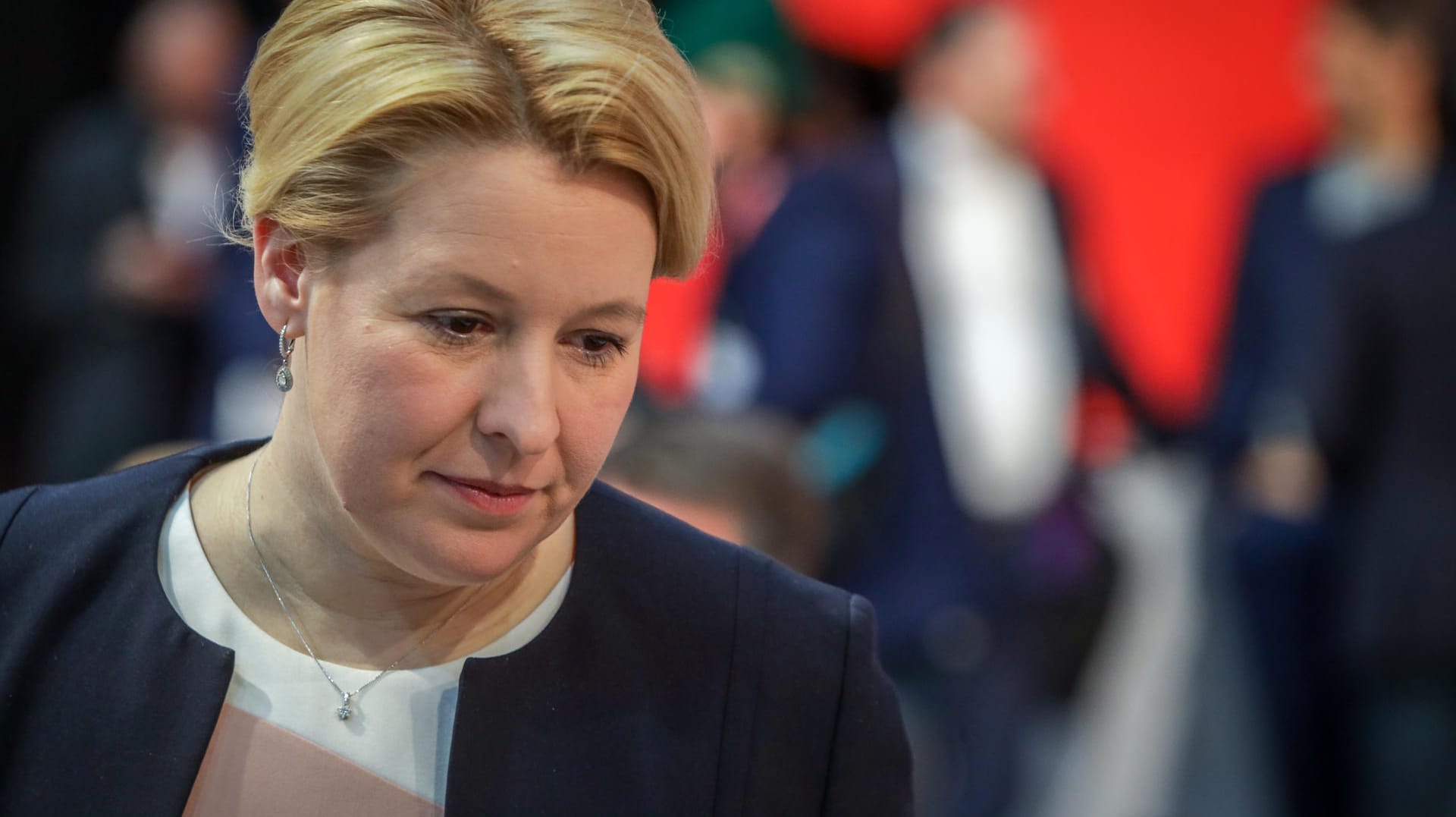 Bundesministerin Franziska Giffey: Ihr Ehemann soll nun seinen Job verloren haben. (Archivbild)