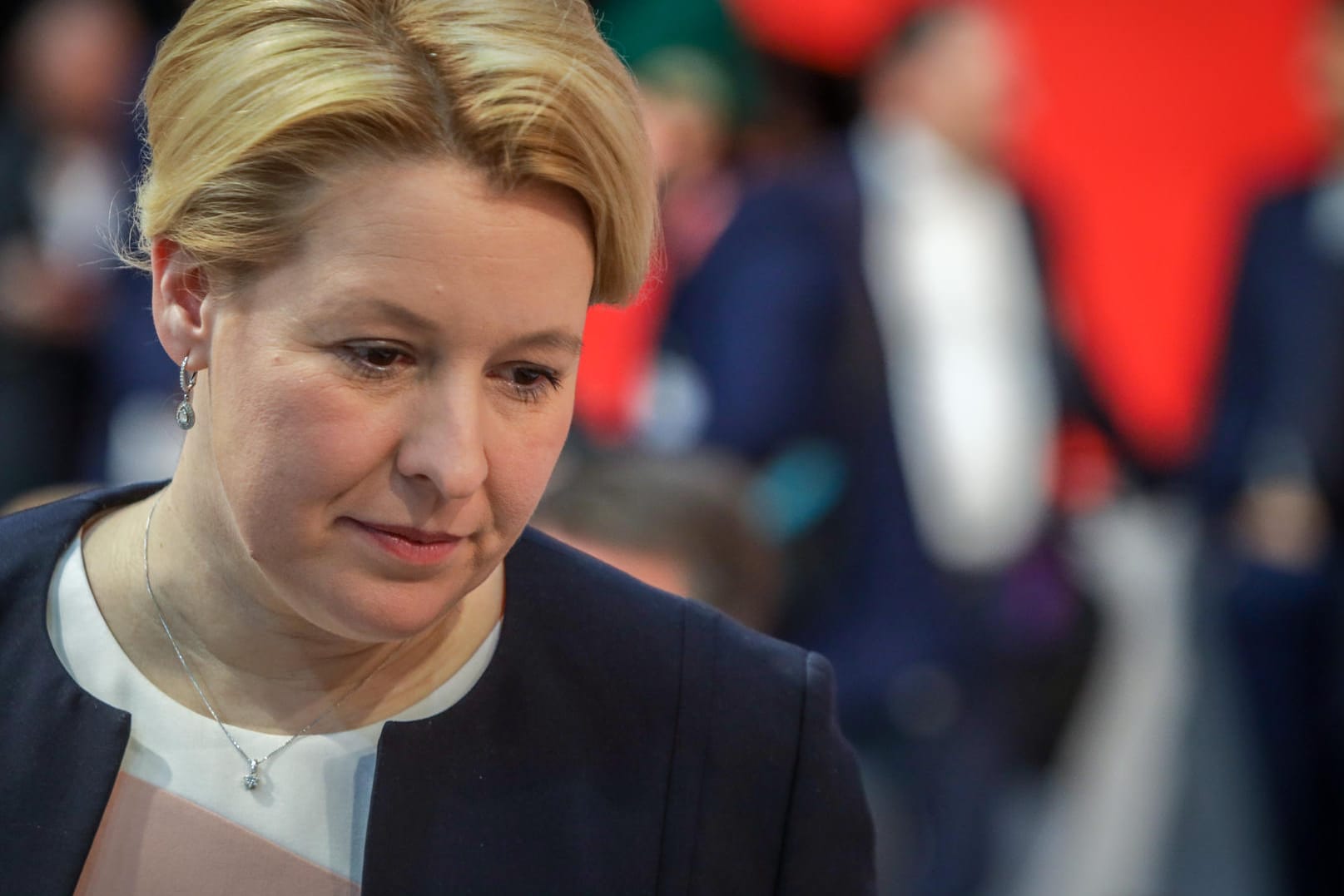 Bundesministerin Franziska Giffey: Ihr Ehemann soll nun seinen Job verloren haben. (Archivbild)