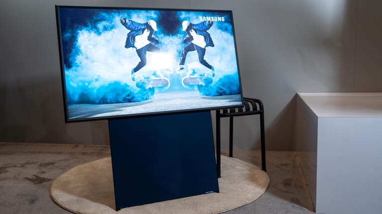 Auf der CES stellt Samsung seinen Fernseher "The Sero" vor: Der neue Streamingdienst Quibi will mit Serien und Filmen aus Hollywood Kunden gewinnen.