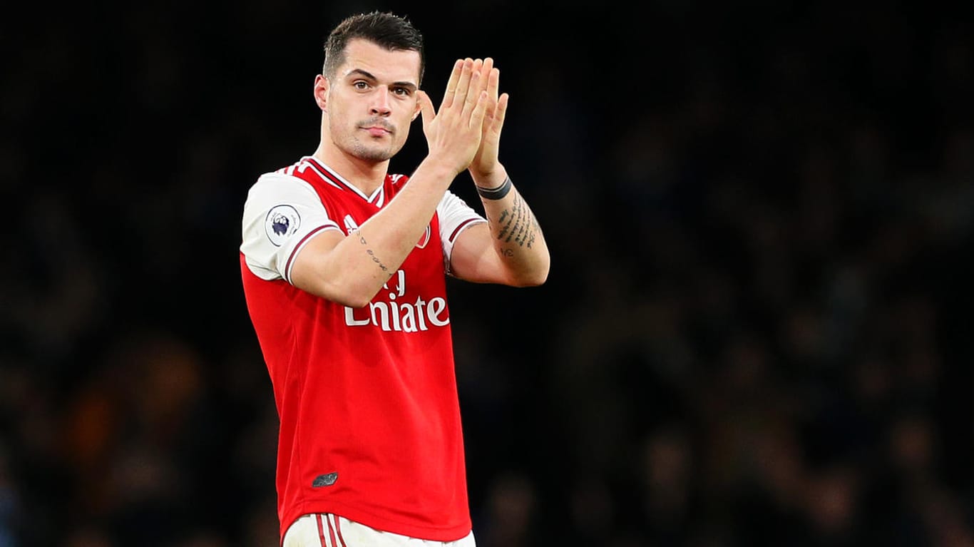 Doch weiter für die "Gunners": Granit Xhaka im Arsenal-Trikot.