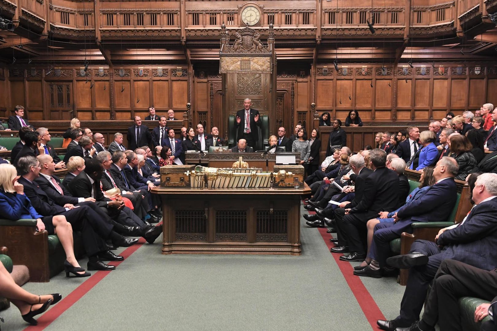 Das sogenannte "House of Commons" in London: Hier wurde jahrelang teils heftig über den Brexit gestritten.