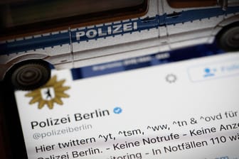 Twitter-Account der Berliner Polizei: Account der Polizei ist möglicherweise rechtswidrig.