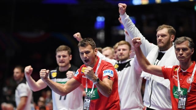 Die Handball-Nationalmannnschaft von Bundestrainer Christian Prokop (2. Die Handball-Nationalmannnschaft von Bundestrainer Christian Prokop (2.