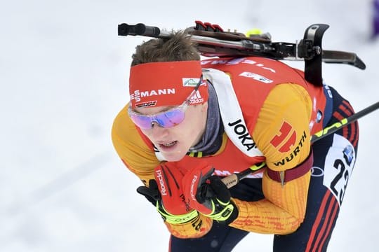 Möchte beim Biathlon-Sprint in Oberhof überzeugen: Benedikt Doll.