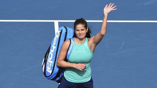 Musste sich in Auckland vor dem Halbfinale verabschieden: Titelverteidigerin Julia Görges.