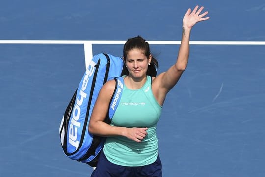 Musste sich in Auckland vor dem Halbfinale verabschieden: Titelverteidigerin Julia Görges.