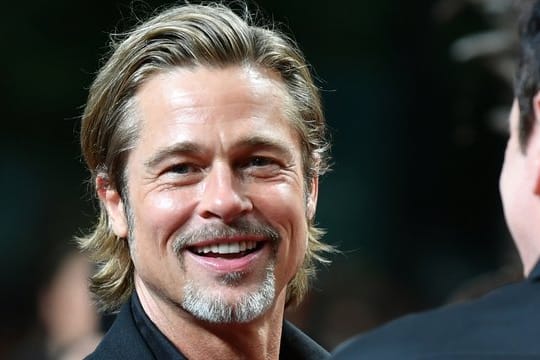 Brad Pitt bei der Premiere seines Films "Once upon a time in Hollywood" in Berlin.