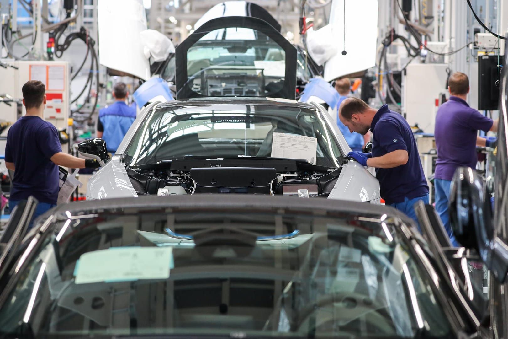 Autowerk: Ein Autobauer legt in China zweistellig zu.