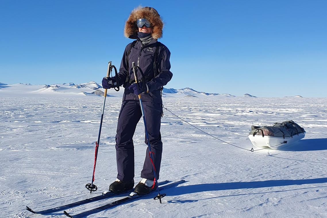 Die 29-jährige deutsche Extremsportlerin Anja Blacha.