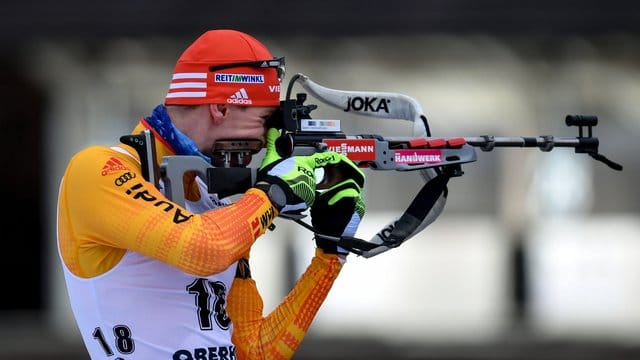 Johannes Kühn sprintete auf Platz drei.