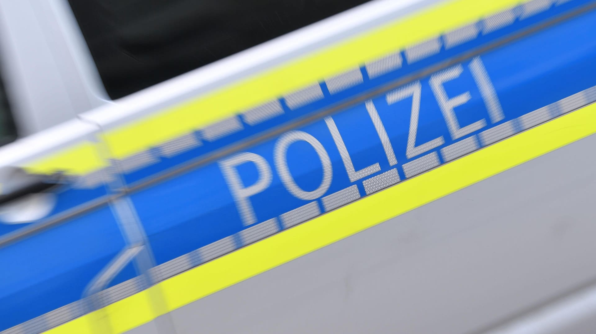 Aufschrift "Polizei" an einem Einsatzfahrzeug: Auf einer Strecke von etwa fünf Metern fanden Kriminalpolizisten weitere Knochen (Symbolbild).