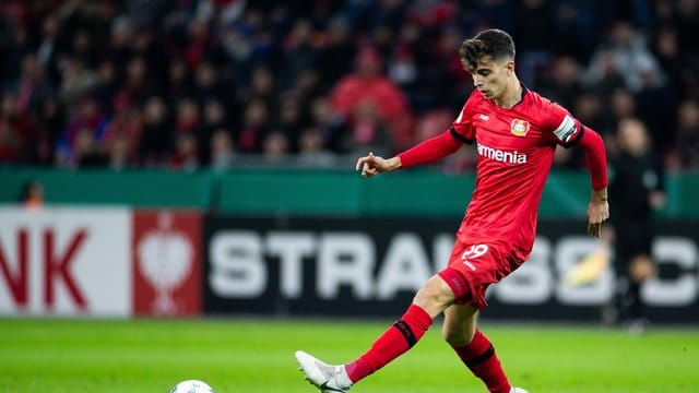 Leverkusens Kai Havertz traf gleich doppel.