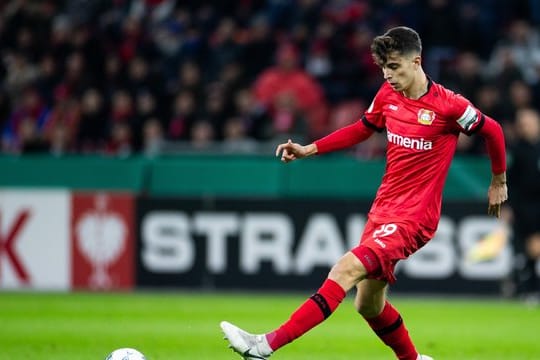 Leverkusens Kai Havertz traf gleich doppel.
