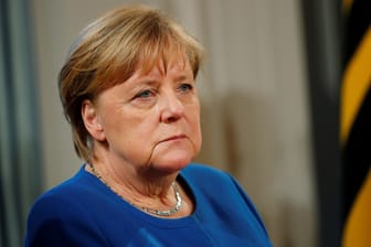 Angela Merkel: Die Bundeskanzlerin appellierte an die Älteren im Publikum, vor allem auch die jungen Menschen nicht zu vergessen.