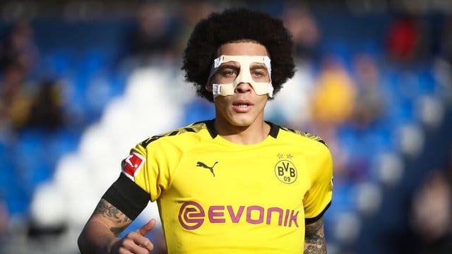 Muss weiter Maske tragen: BVB-Profi Axel Witsel.