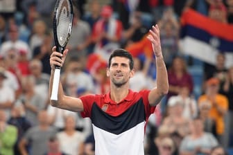 Steht mit Serbien im Finale beim ATP Cup: Novak Djokovic.