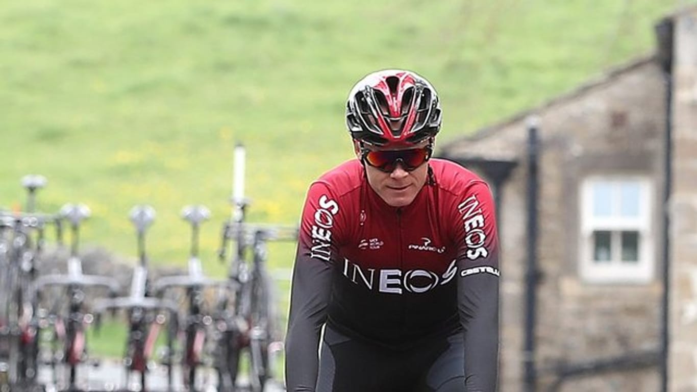 Trainiert derzeit auf Gran Canaria: Ineos-Profi Chris Froome.