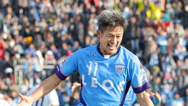 Hat auch mit bald 53 noch nicht genug: Kazuyoshi Miura.