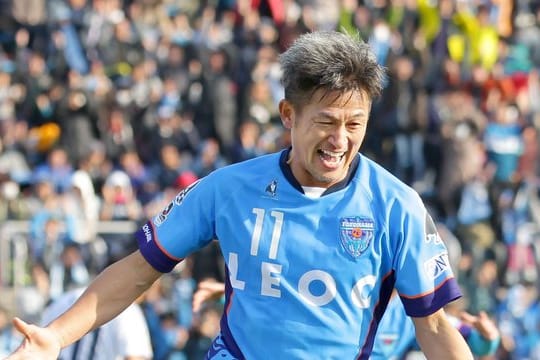 Hat auch mit bald 53 noch nicht genug: Kazuyoshi Miura.