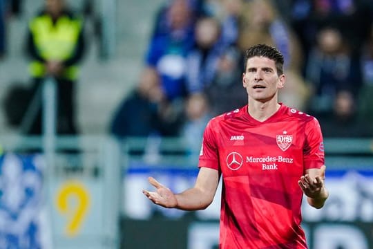 Hält sich mit konkreten Aussagen zu seinem Karriereende zurück: Mario Gomez.