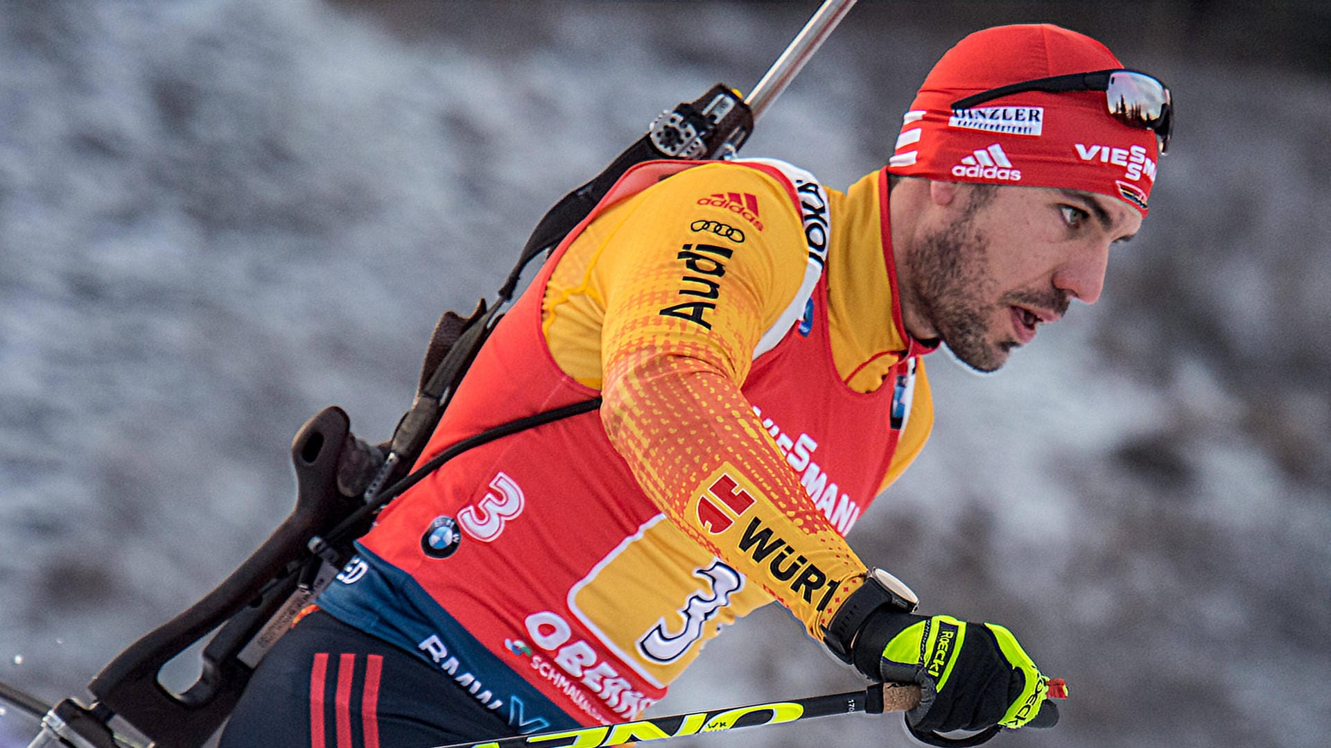 Sprang beim Massensprint in Oberhof auf das Podium: Arnd Peiffer.