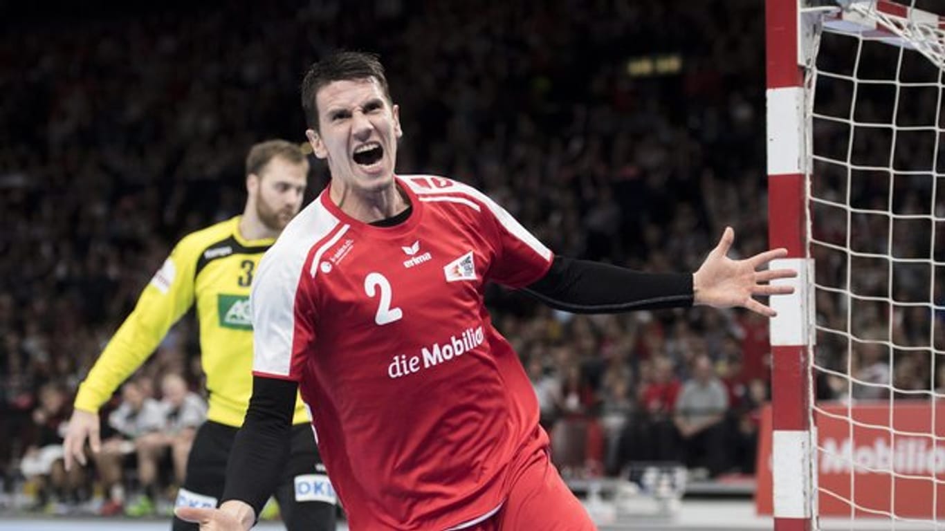 Bundesliga-Star Andy Schmid hat für die Schweiz gegen Polen 15 Tore erzielt.