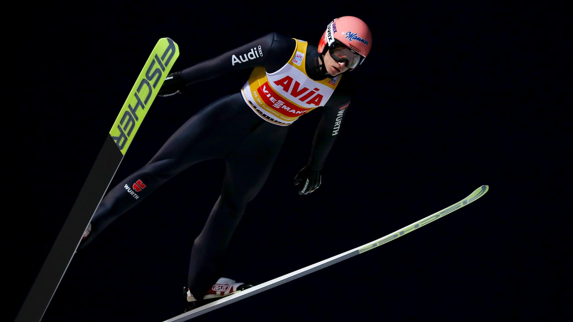 Fährt im Einzelspringen von Val di Fiemme am Sonntag den nächsten Sieg ein: Der deutsche Skispringer Karl Geiger.