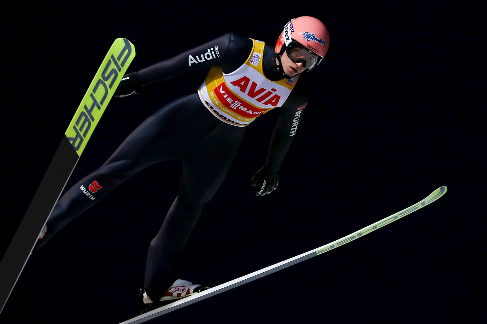 Fährt im Einzelspringen von Val di Fiemme am Sonntag den nächsten Sieg ein: Der deutsche Skispringer Karl Geiger.