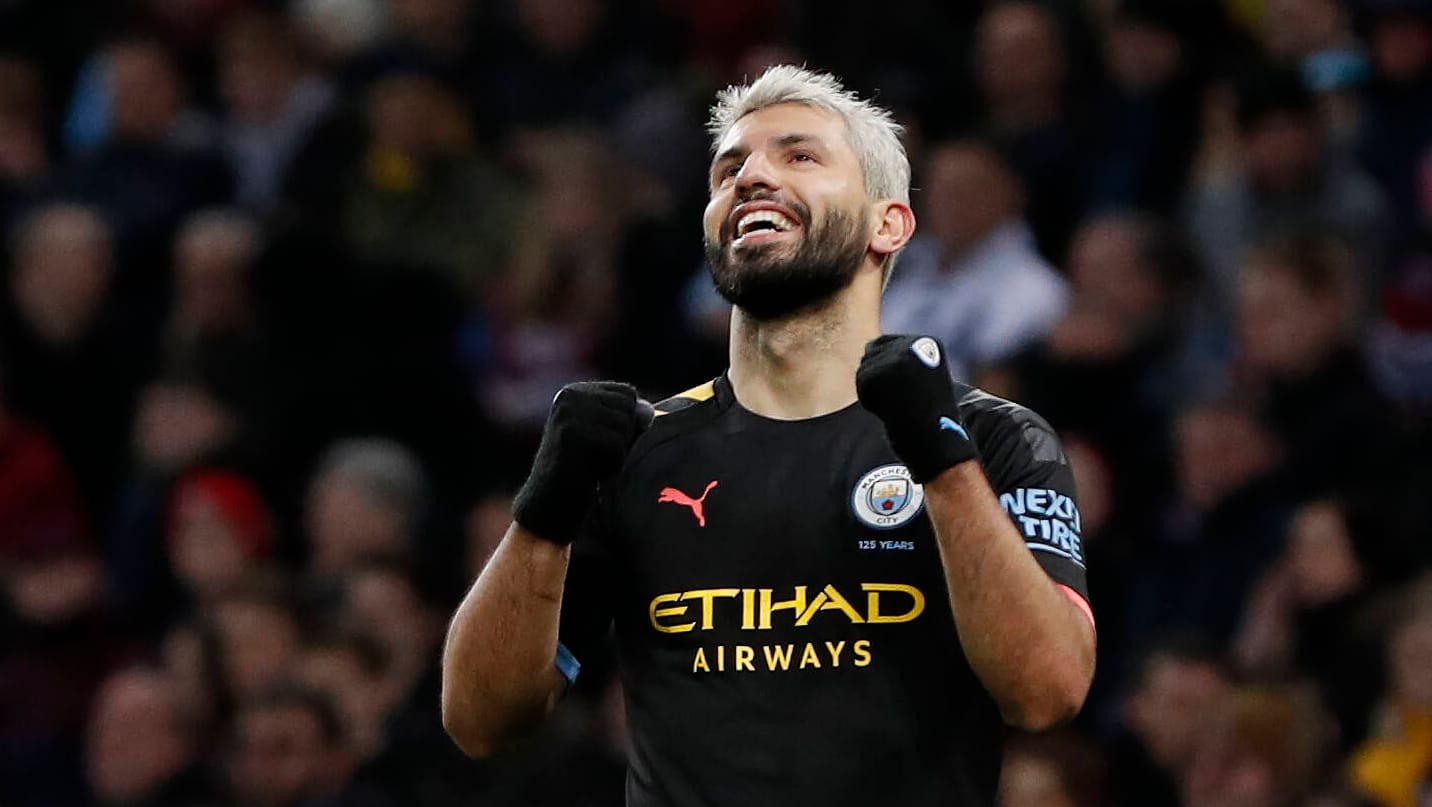 Sergio Aguero: Der Argentinier hat mit seinem Dreierpack Thierry Henry überholt.