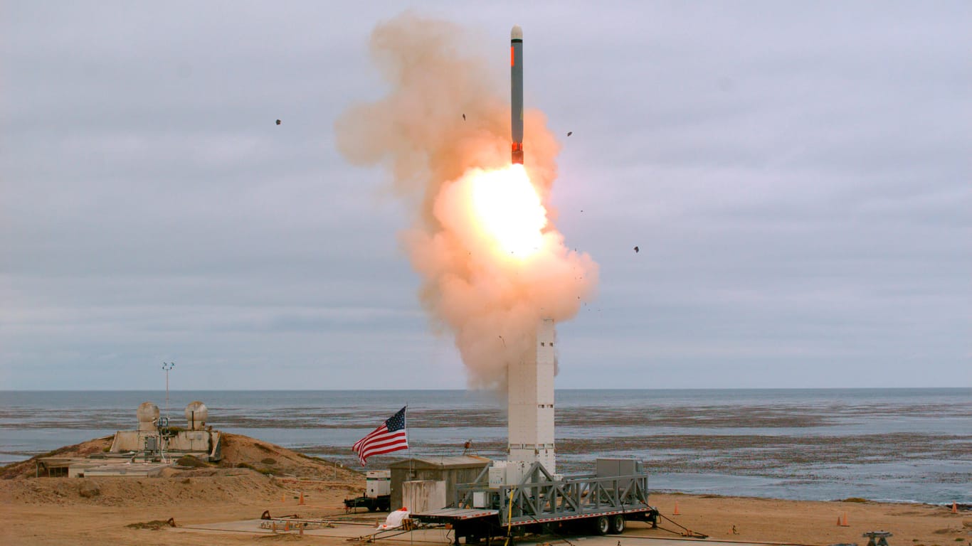 Am 12.12.2019 haben die USA eine bodengestützte ballistische Rakete getestet: Dieser Test wäre unter dem INF-Vertrag verboten gewesen.