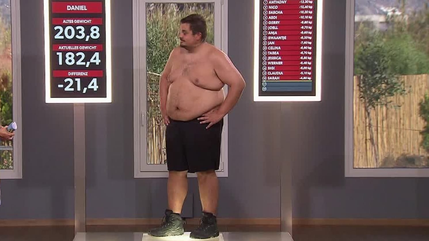 "The Biggest Loser": Kandidat Daniel sorgt für ein Rekordergebnis.