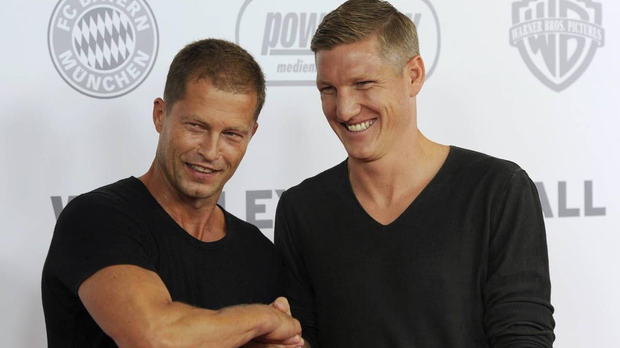 Til Schweiger und Bastian Schweinsteiger sind seit Jahren befreundet