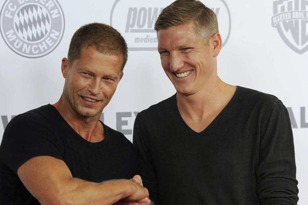 Til Schweiger und Bastian Schweinsteiger sind seit Jahren befreundet