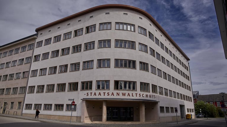 Das Gebäude der Staatsanwaltschaft in Frankfurt (Oder): Im Dezember tauchte das verwahrloste Kind in einer Klinik auf. (Archivbild)