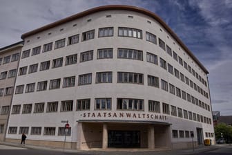 Das Gebäude der Staatsanwaltschaft in Frankfurt (Oder): Im Dezember tauchte das verwahrloste Kind in einer Klinik auf. (Archivbild)
