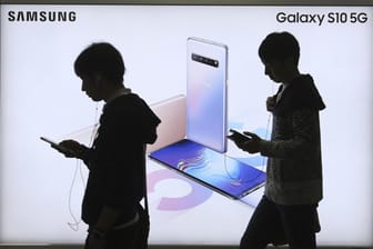 Werbung für das Samsung Galaxy S10: Der Nachfolger wird offiziell erst im Februar vorgestellt.