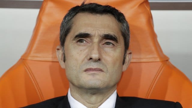 Könnte beim FC Barcelona seinen Job verlieren: Trainer Ernesto Valverde. Könnte beim FC Barcelona seinen Job verlieren: Trainer Ernesto Valverde.