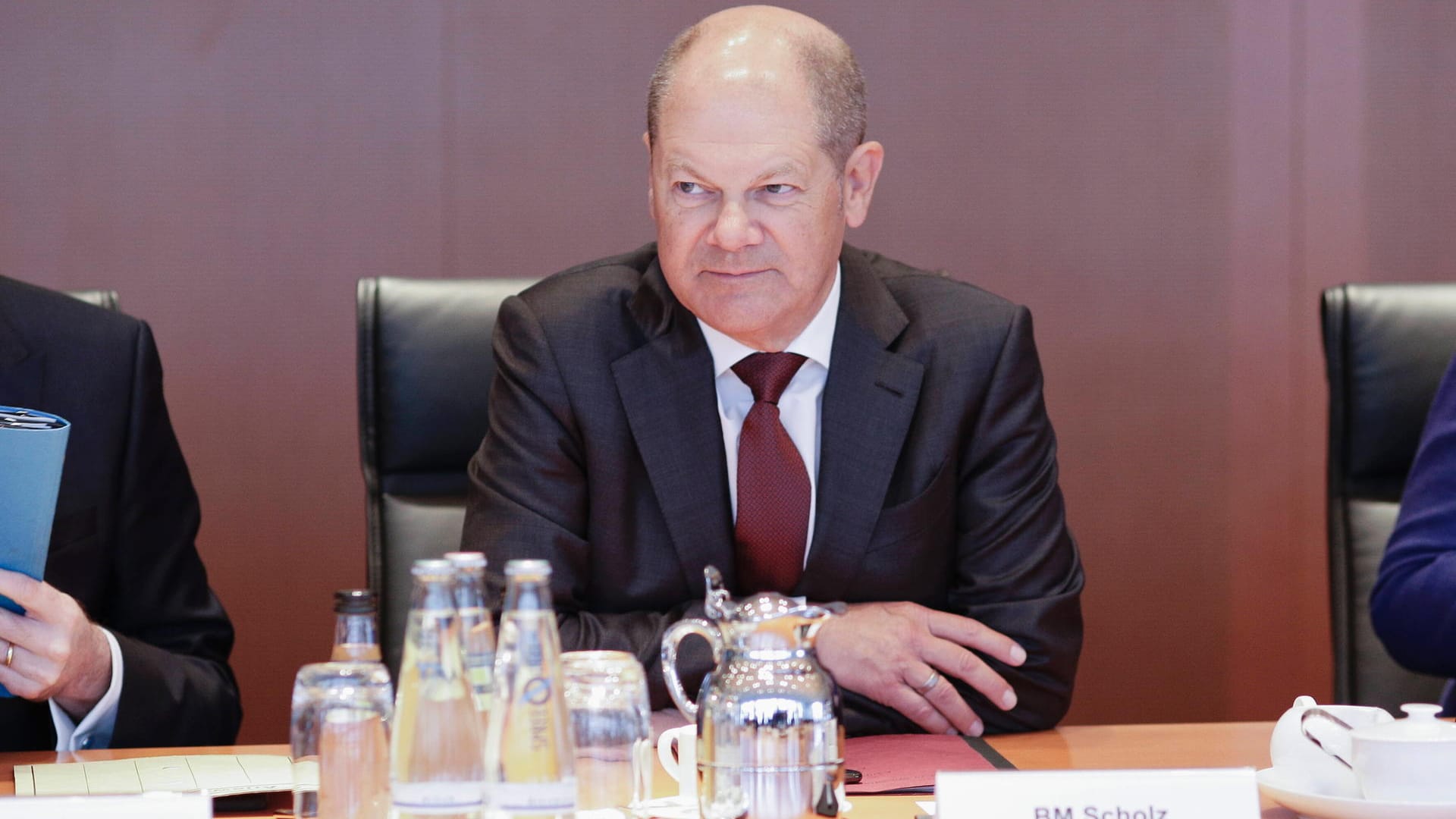 Bundeshaushalt: Finanzminister Olaf Scholz startet mit einem Rekordüberschuss ins neue Jahr. Bundeshaushalt: Finanzminister Olaf Scholz startet mit einem Rekordüberschuss ins neue Jahr.