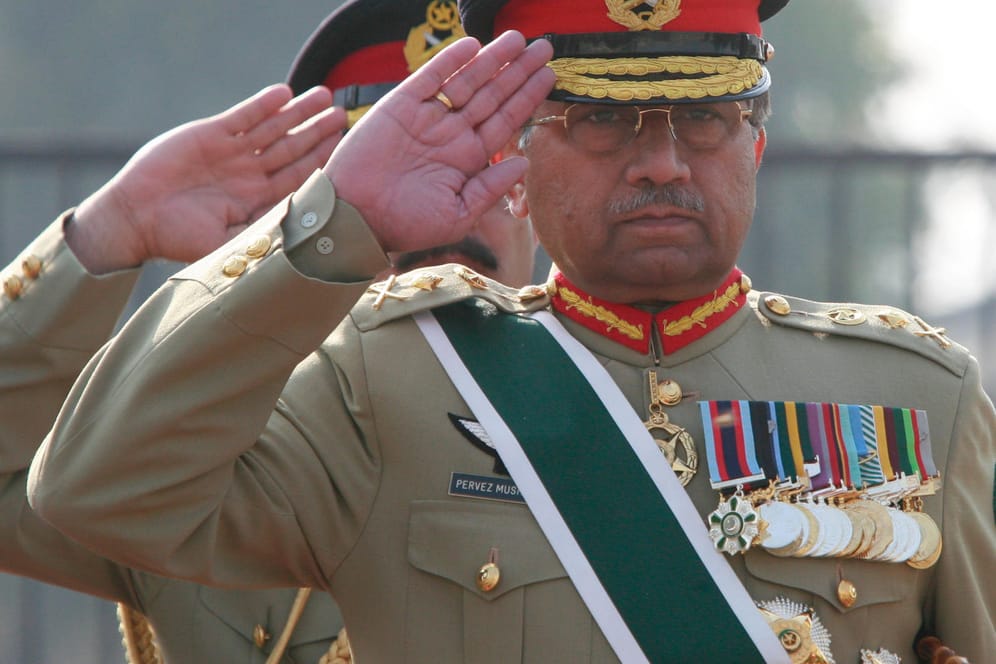 General Pervez Musharraf zum Ende seiner Amtszeit im Jahr 2007: Derzeit lebt der 76-Jährige in Dubai im Exil.