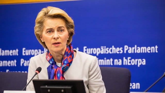 Die EU-Kommissionspräsidentin Ursula von der Leyen will eine Billion Euro Investitionen für eine Klimawende.