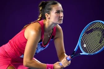 Dalila Jakupovic: Die Slowening (hier bei einem Turnier in China 2019) musste aufgeben.