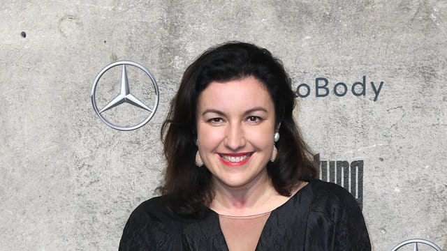 Dorothee Bär bei der Fashion Week in Berlin.
