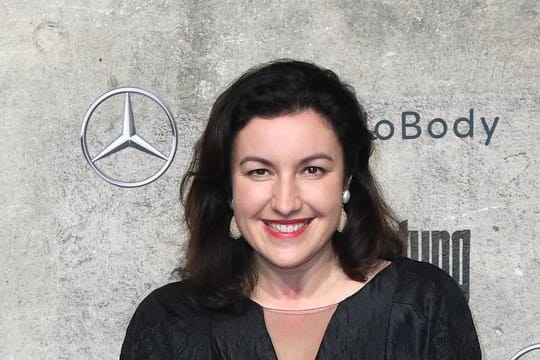 Dorothee Bär bei der Fashion Week in Berlin.