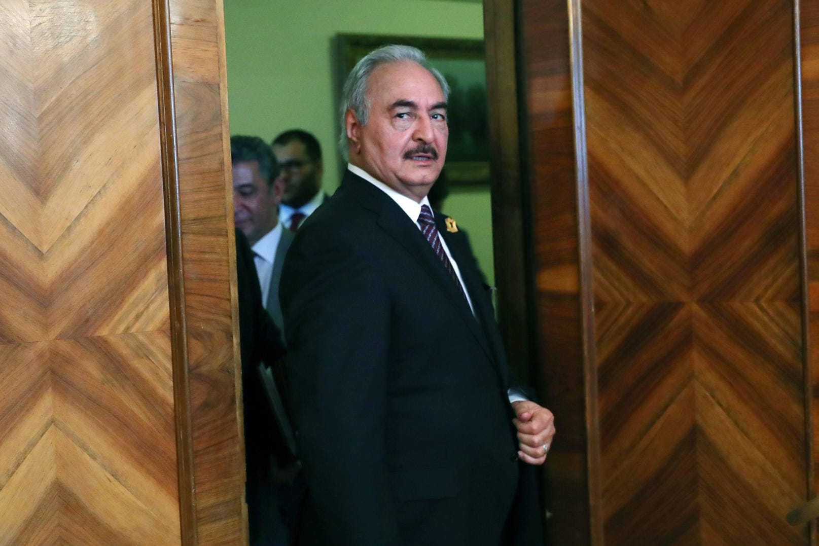 Der libysche Armeechef Haftar: Nach seiner Abreise aus Russland sieht es schlecht aus für das Waffenruhe-Abkommen.