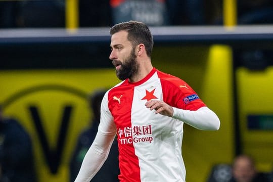 Spielte im letzten Jahr mit Slavia Prag in der Champions League gegen Borussia Dortmund: Josef Husbauer.