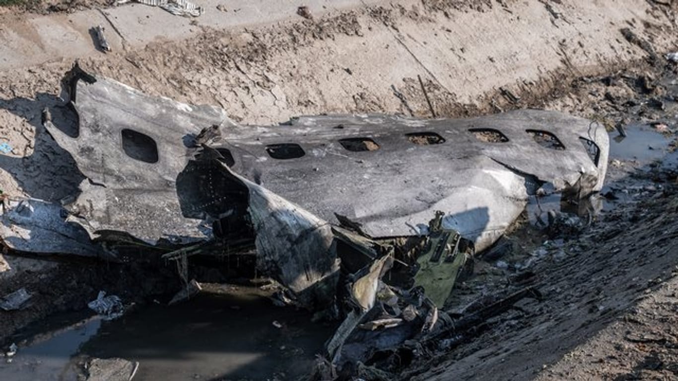 Beim Abschuss der ukrainischen Passagiermaschine starben 176 Menschen.