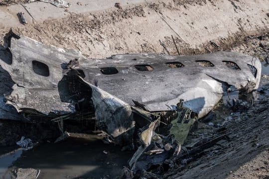Beim Abschuss der ukrainischen Passagiermaschine starben 176 Menschen.