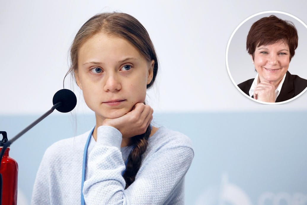 Greta Thunberg: Dass es den Klimawandel gibt, bestreitet niemand mehr.