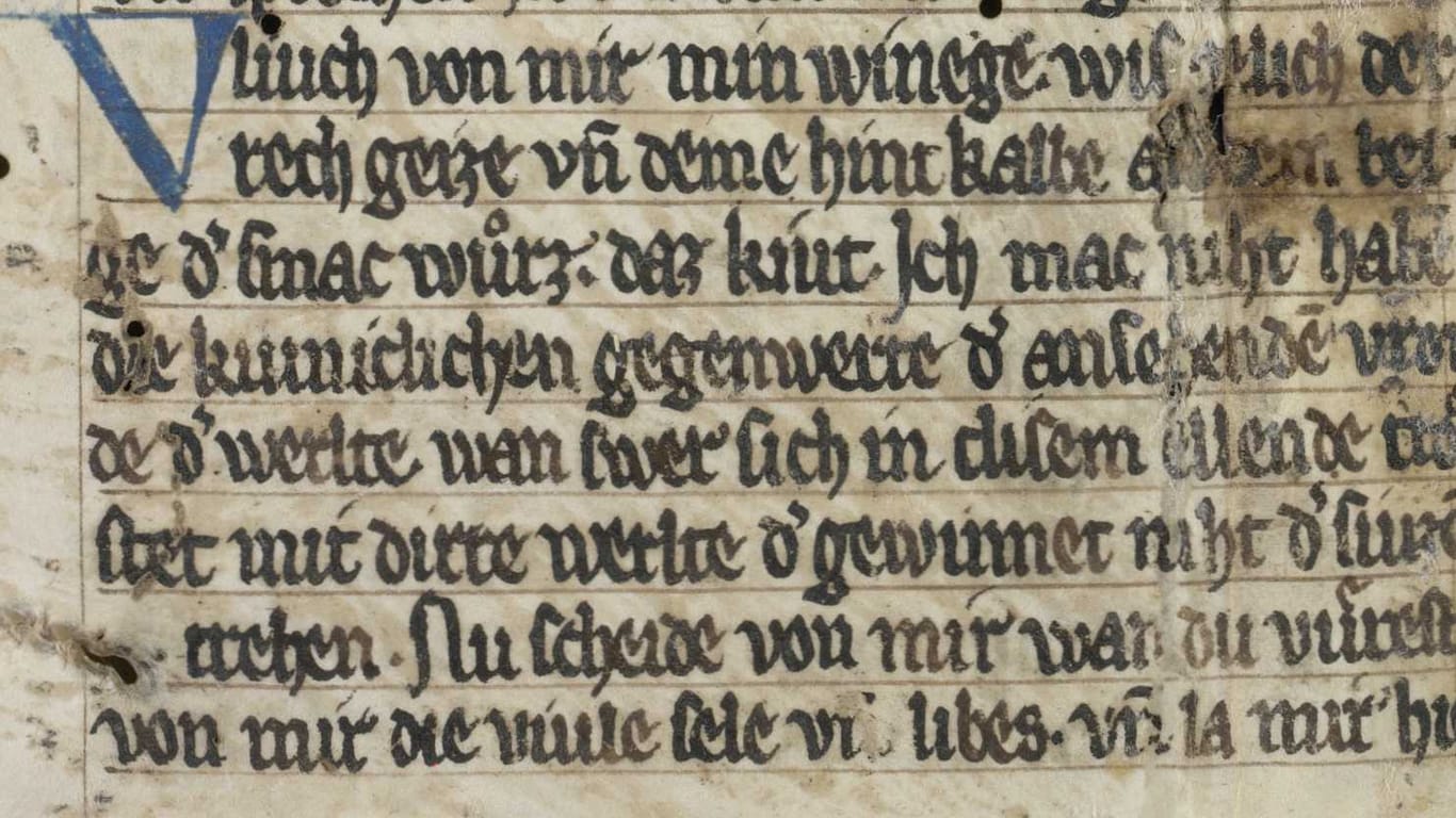 Die gefundenen Schriften: Die Fragmente sind in der Reformationsgeschichtlichen Forschungsbibliothek in Wittenberg entdeckt worden.
