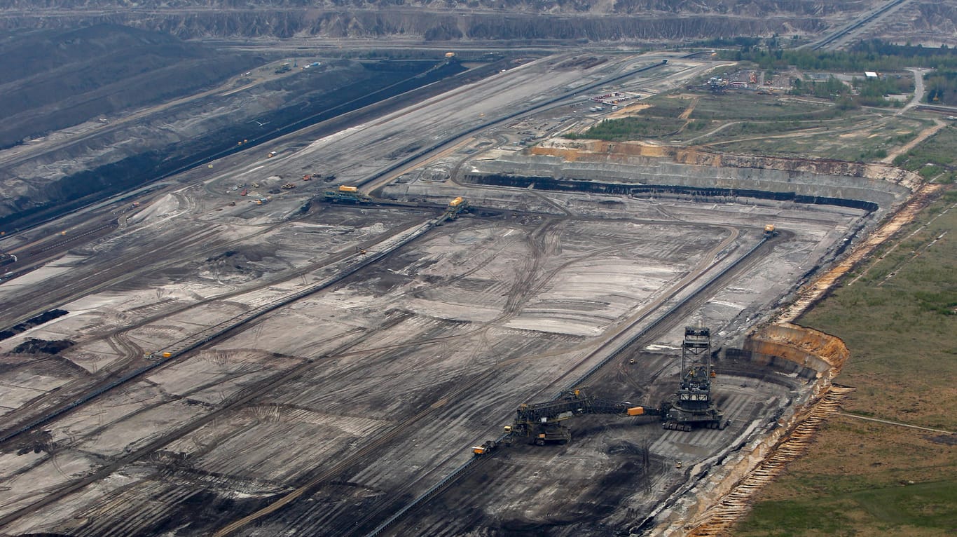 Tagebau Nochten: Die EU will Kohleregionen unterstützen, um für sie einen Ausgleich aufgrund der Klimaneutralität zu schaffen.